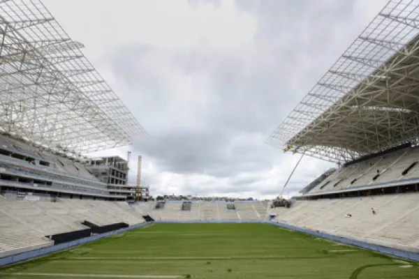 Ongoing Construction Of The Itaquera Stadium Ahead of the 2014 FIFA Wold Cup