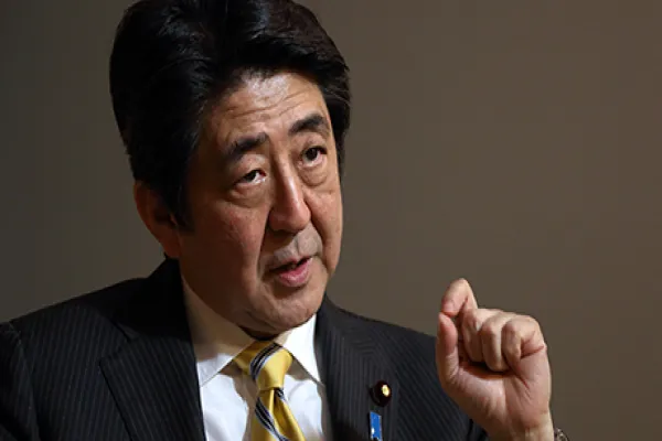 Japanese Prime Minister Shinzo Abe Interview
