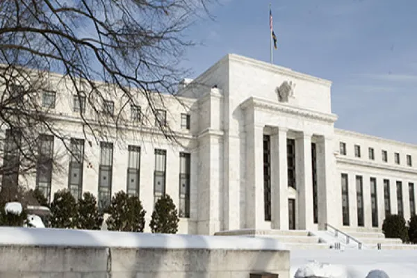 Federal Reserve Building In Washington DC