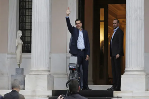 Independent Greeks Party Leader Panos Kammenos Ahead Of Formation Of Anti Bailout Coalition