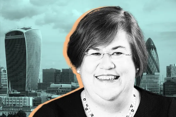 Lesley Titcomb, chief executive officer of Pensions Regulator (London skyline: Simon Dawson/Bloomberg)