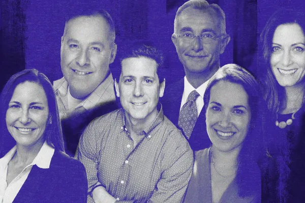 From Left: Sloan Klein, Manny Correia, Matt Spielman, Lou Chrostowski, Kate O’Sullivan, Laurie Thompson