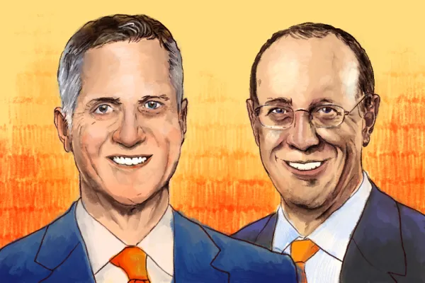 Brian Higgins and O. Francis Biondi Jr. (Illustration by II)