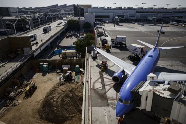 Los Angeles International airport. (Patrick T. Fallon/Bloomberg)