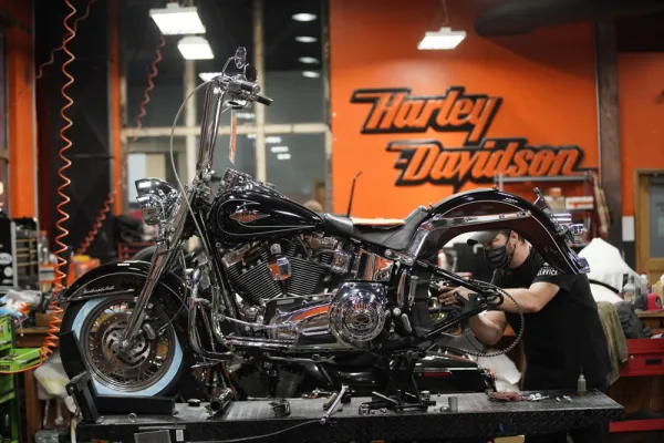 Harley-Davidson has been Impala's largest U.S. long since the second quarter of 2020. (George Frey/Bloomberg)