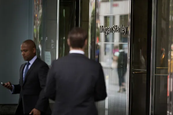 Morgan Stanley headquarters. (Victor J. Blue/Bloomberg)