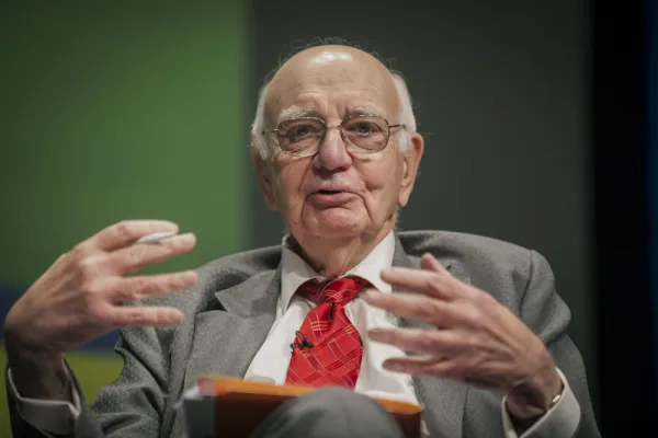 Paul Volcker (Pete Marovich/Bloomberg)