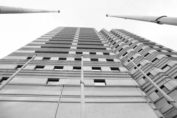 Pershing headquarters in Jersey City, New Jersey. (Gino Domenico/Bloomberg)