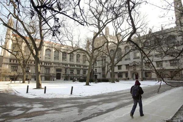 The University of Chicago campus. (Tim Boyle/Bloomberg)