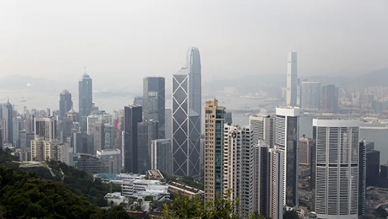 General Views Of Hong Kong Skyline As Protests Continue