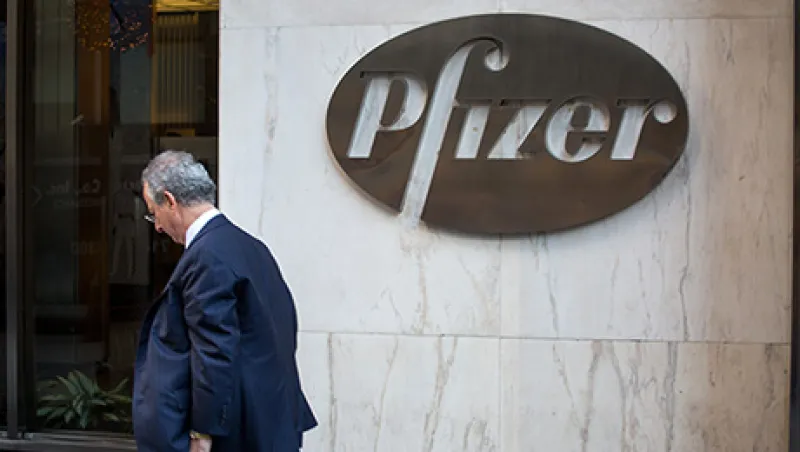 Pfizer Inc. Headquarters As They Agree To Combine With Allergan Plc In $160 Billion Deal