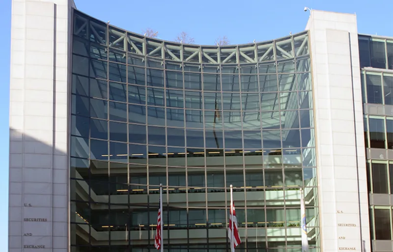 US Security and Exchange Commission, Washington, DC (Wikimedia Commons/Don Ramey Logan).