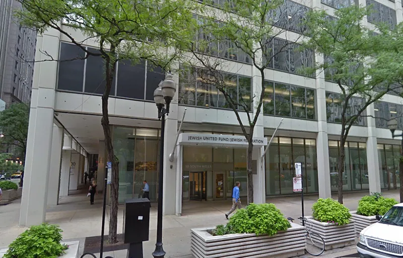 Jewish United Fund of Metropolitan Chicago Headquarters, Chicago, IL. (Courtesy Google Maps).