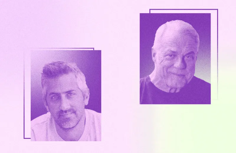 Bridgewater Co-CEOs Nir Bar Dea and Mark Bertolini (Illustration by II)