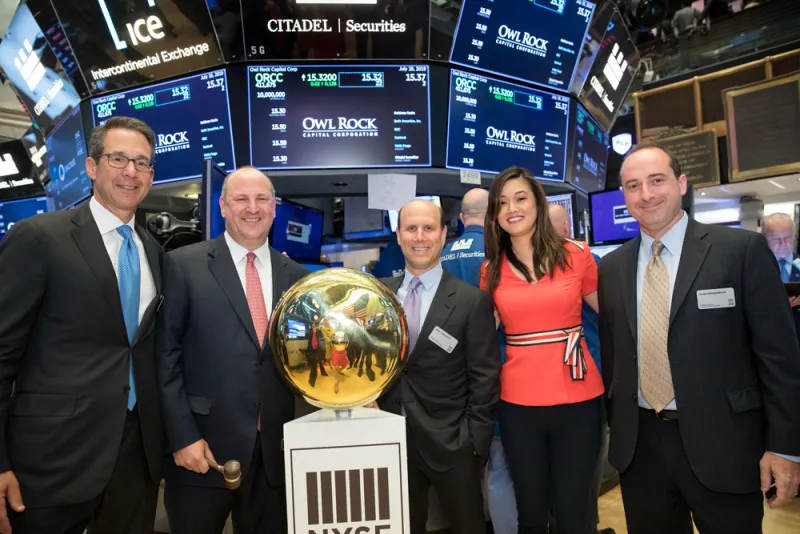 From Left: Doug Ostrover, Craig Packer, Marc Lipschultz, Betty Liu, Alan Kirschenbaum (Courtesy Photo)