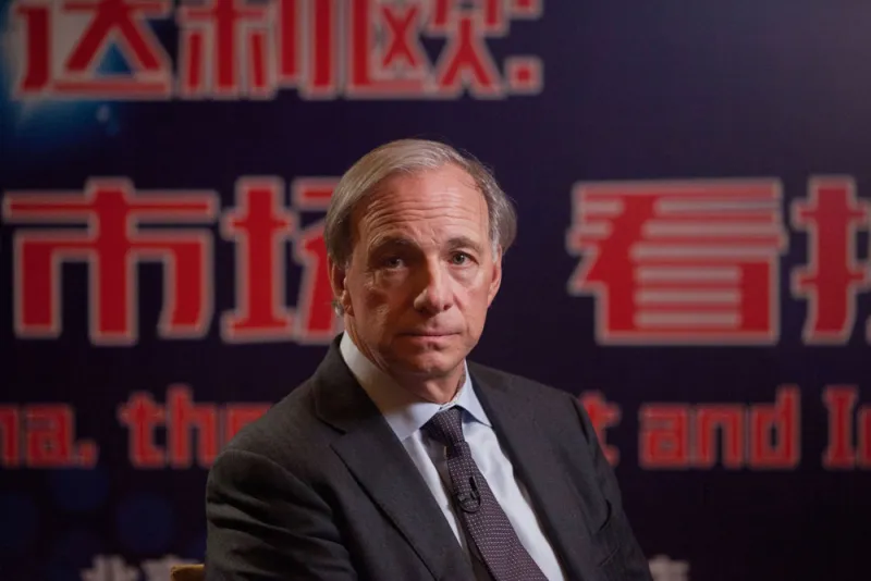 Ray Dalio (Giulia Marchi/Bloomberg)