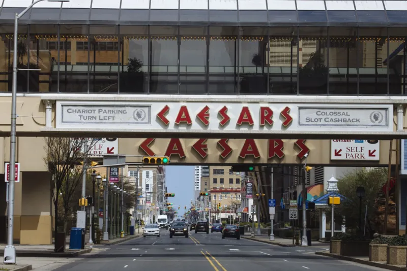 Falcon Edge boosted its stake in Caesars Entertainment during the first quarter. (Angus Mordant/Bloomberg)