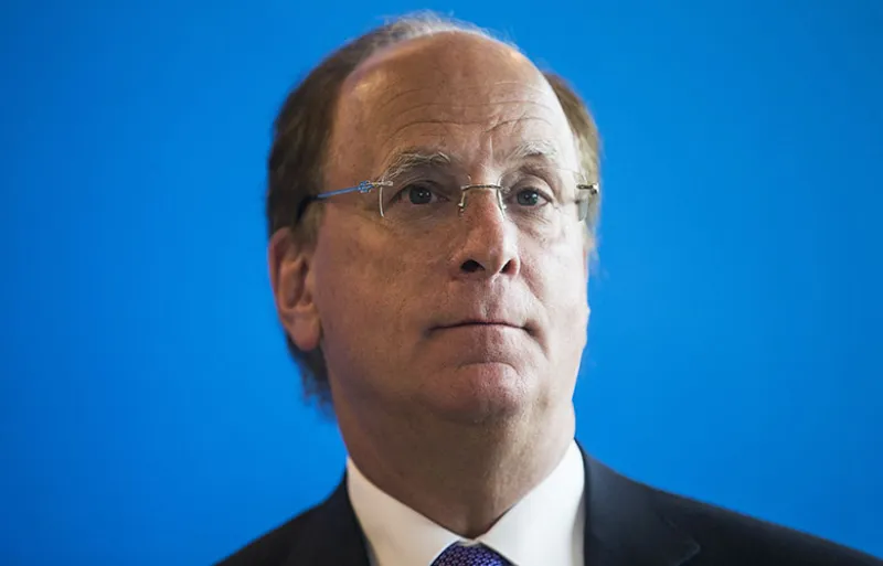 Larry Fink, CEO of BlackRock Inc. (Justin Chin/Bloomberg)