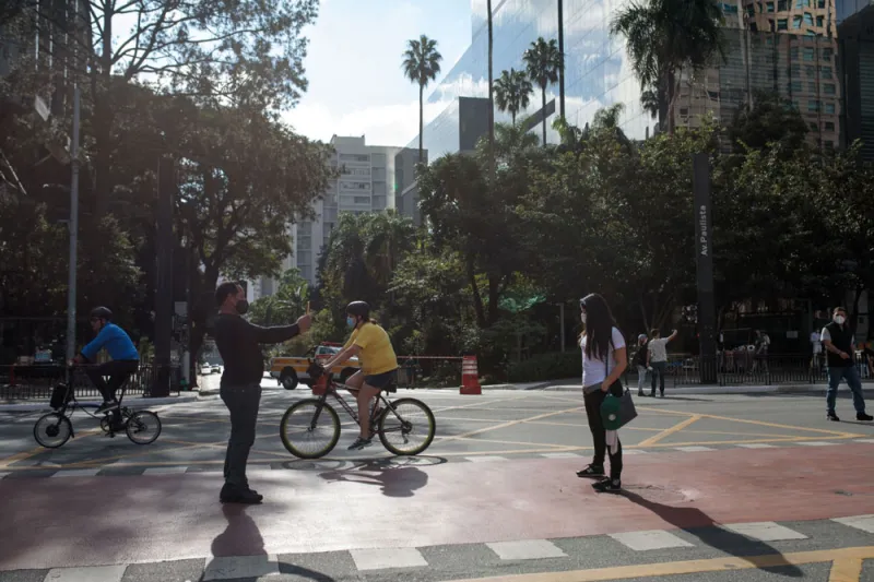 Sao Paulo, Brazil. (Patricia Monteiro/Bloomberg)