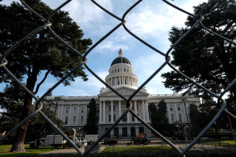  The California State Capitol building. (David Paul Morris/Bloomberg)