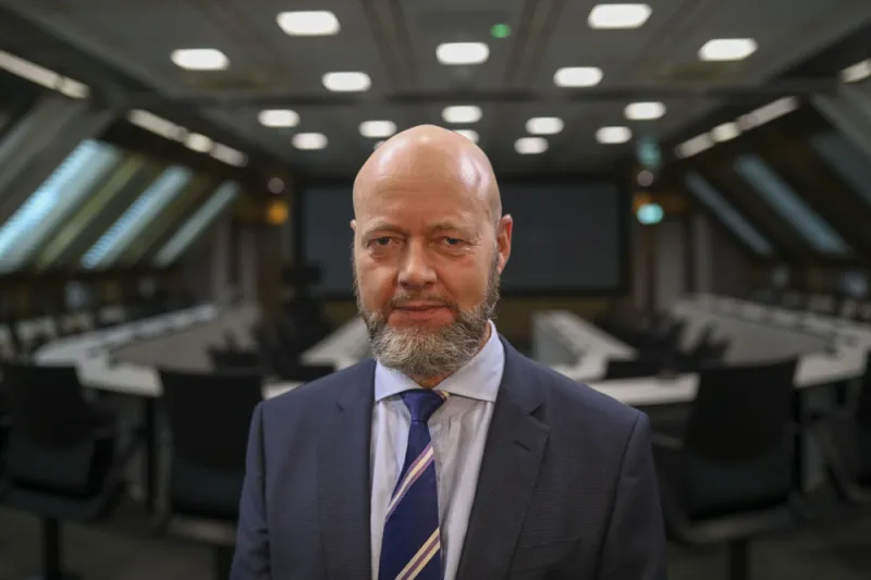 Yngve Slyngstad, CEO of Norges Bank Investment Management. (Odin Jaeger/Bloomberg)