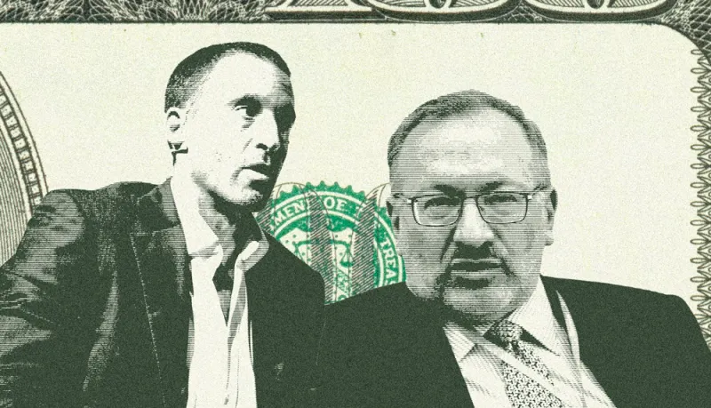 Daniel Sundheim and Seth Klarman. (Illustration by II; Bloomberg photos)