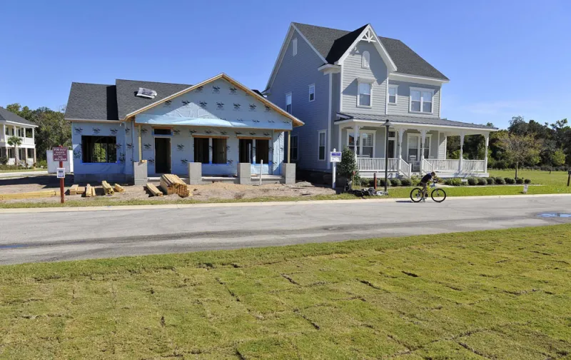 A St. Joe Company real estate project in Jacksonville, Florida. (Lori Moffett/Bloomberg)